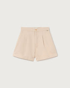 Narciso sostenible crudo shorts - silueta 1