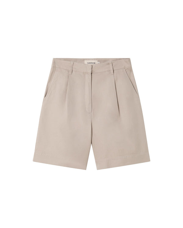 Short crudo cáñamo Lia sostenible - silueta 1