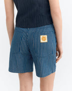 Shorts rayas tinte natural railway Luisa sostenible - 4