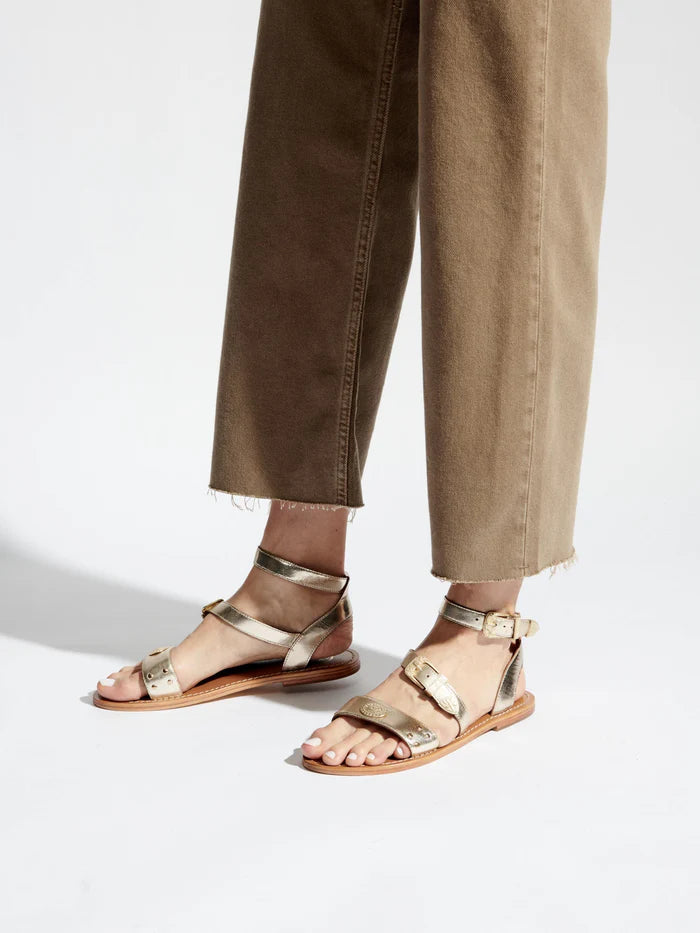 Sandalias Macarella - Gold
