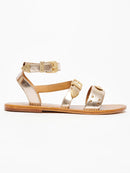 Sandalias Macarella - Dorado