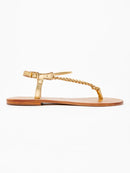Sandalias Paz - Oro oscuro