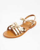 Rubra Sandals - Dark Gold