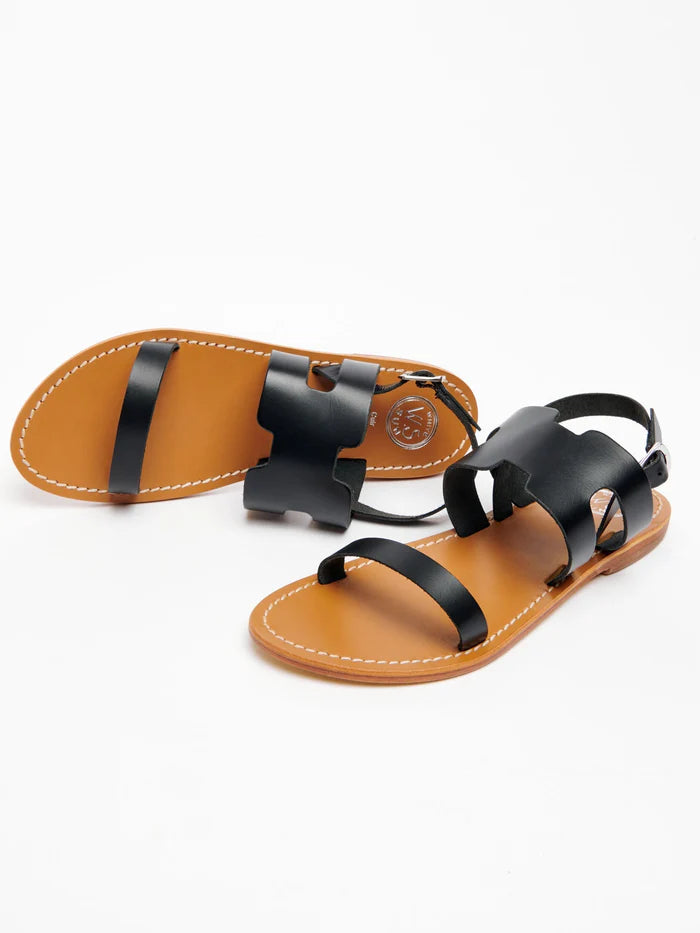 Sandalias Davitza - Negro