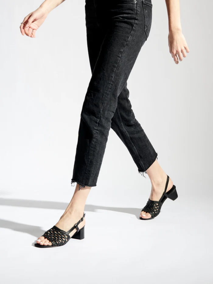 Emmy Heeled Sandals - Black