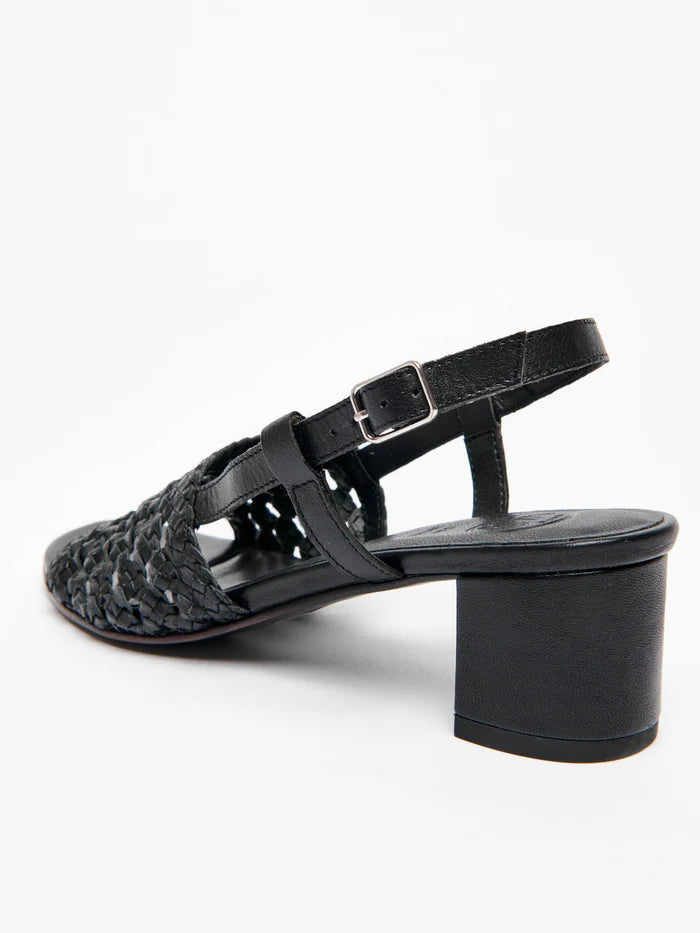 Emmy Heeled Sandals - Black