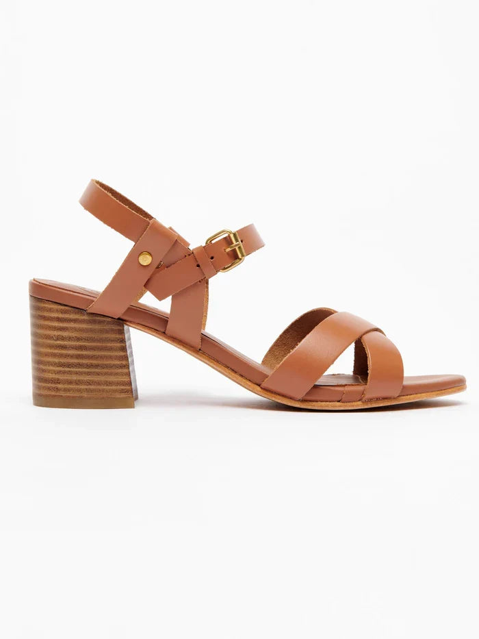 Amarok Heeled Sandals - Camel
