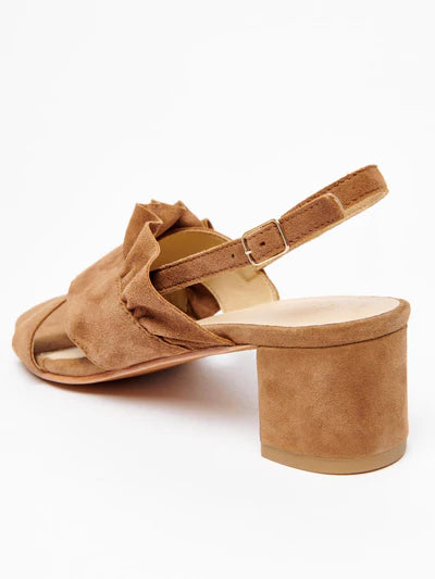 Sandalias de Tacón Bena - Camel