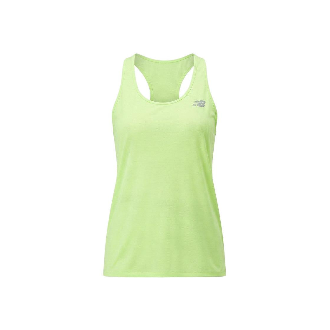 Débardeur Femme New Balance - Vert, Blanc