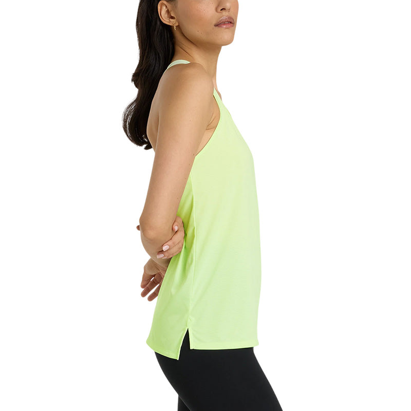 Débardeur Femme New Balance - Vert, Blanc