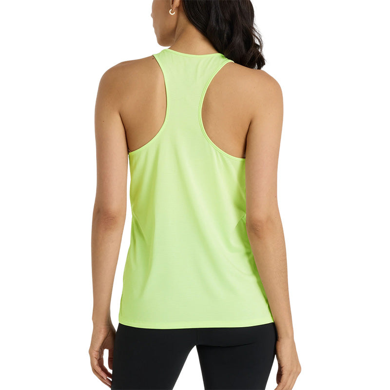 Débardeur Femme New Balance - Vert, Blanc