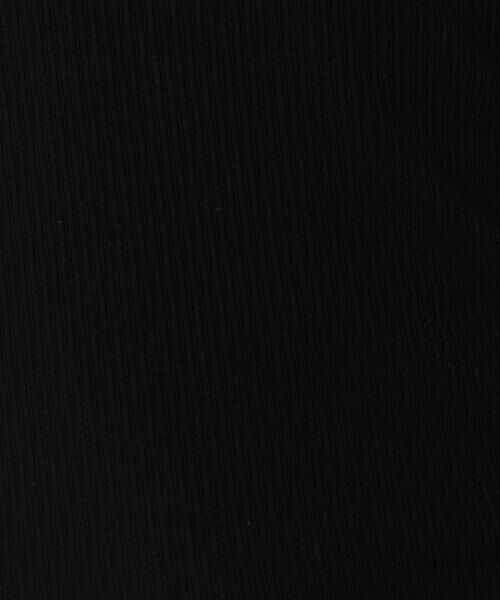 Camiseta sin mangas de cachemira Tencel con cuello redondo - Negro - Mujer