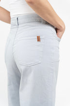 Pantalon Flare Scille Canvas - Gris - Femme
