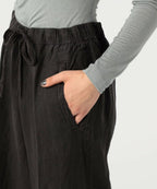 James Perse - Pantalon Tencil Linen Balloon - Magma Pigment - Femme