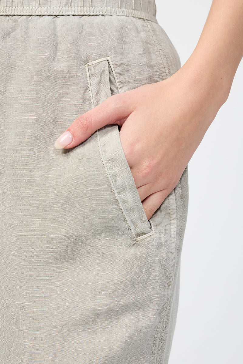 Pantalon Tencil Linen Balloon - Minéral Pigment - Femme