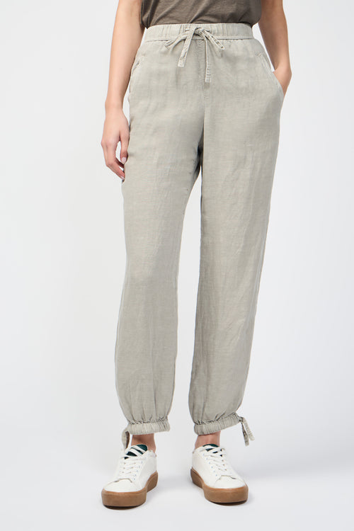 Tencil Linen Balloon Trousers - Mineral Pigment - Women's