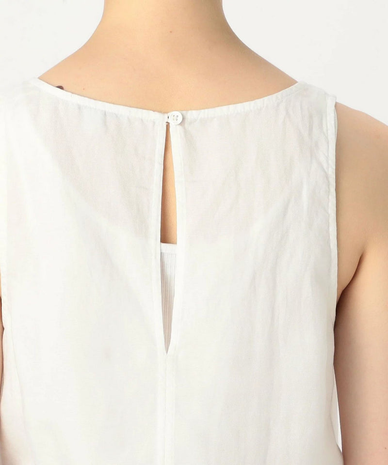 Combinaison Tencel Linen Blend Romper - Everest White Pigment - Femme