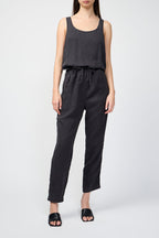 Combinaison Tencil Linen Blend Romper - Magma Pigment - Femme
