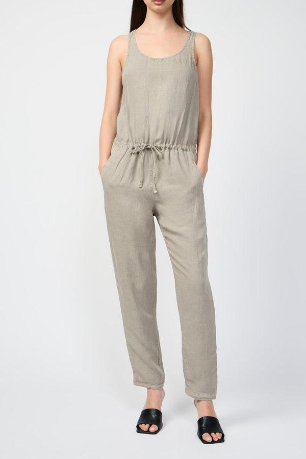Tencil Linen Blend Romper - Silt Pigment - Women's