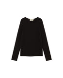 Top negro cachemire Brisa sostenible-foto silueta6