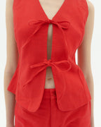 Top rojo Elise sostenible-3
