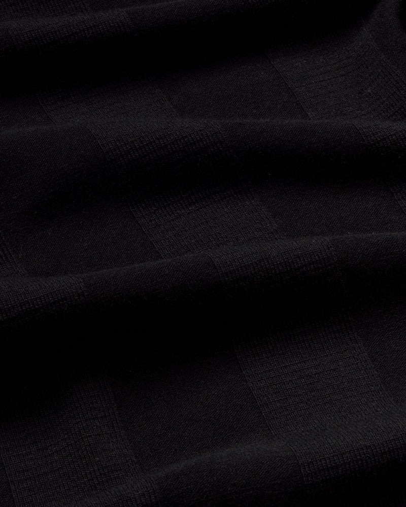 Top negro lana Ellen sostenible - silueta 2