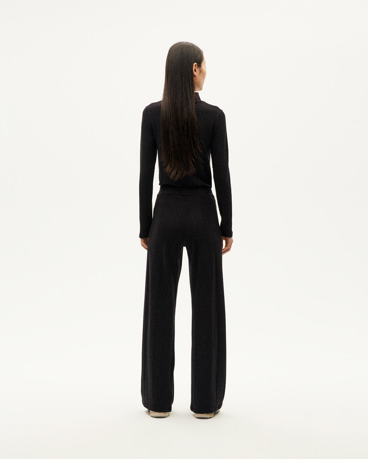 Ellen Wool Top - Black