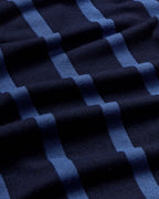 Navy striped wool top Ellen sustainable-silhouette-2