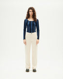 Top navy rayas lana Casilda sostenible-2