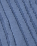 Top azul Suki sostenible - silueta 2