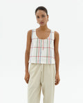 Top a righe multicolore Justine sostenibile-1