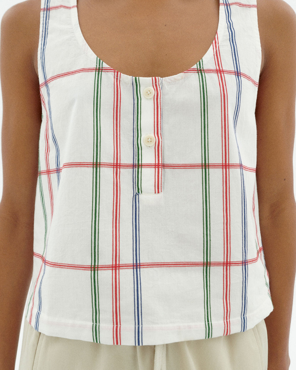 Top a righe multicolore Justine sostenibile-3