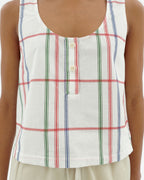 Top a righe multicolore Justine sostenibile-3