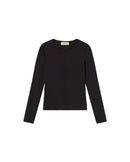 Top negro Susan sostenible - silueta 1