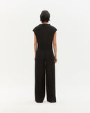 Top negro plisado Maddox sostenible - 4