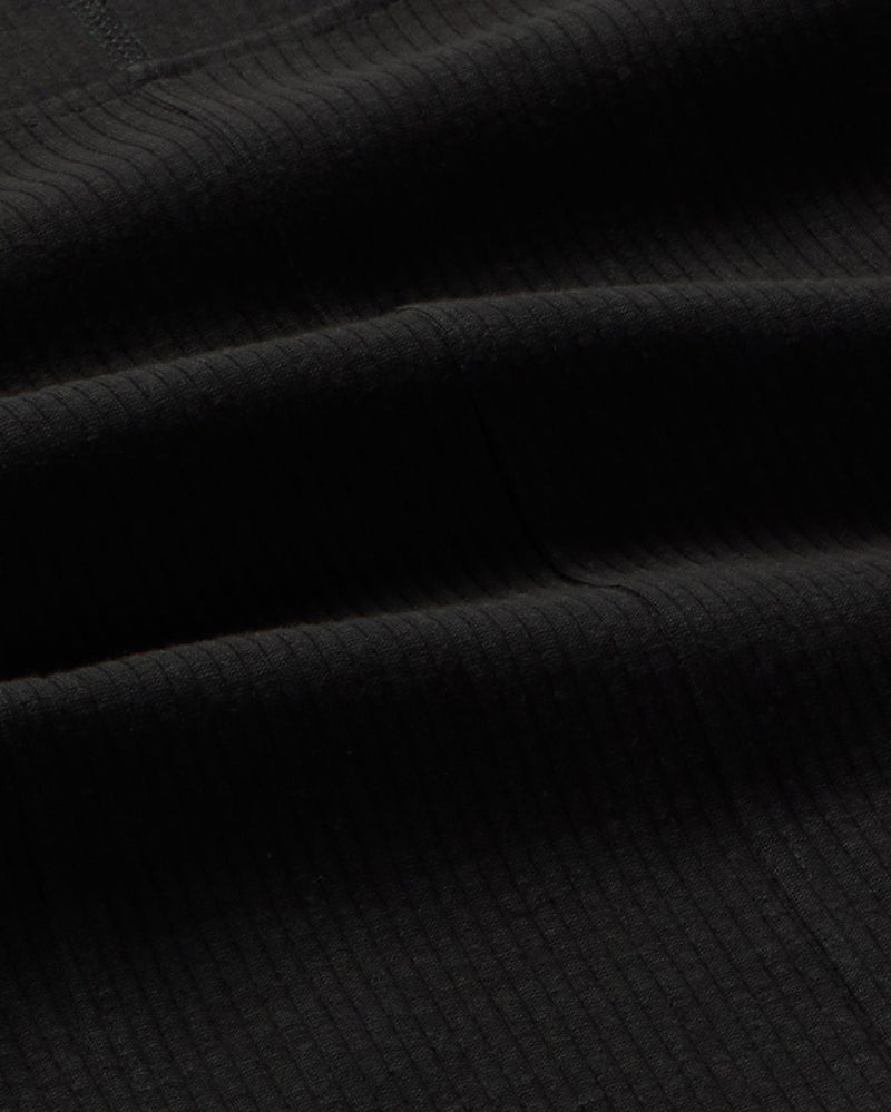 Top negro hemp Nadia sostenible silueta - 2