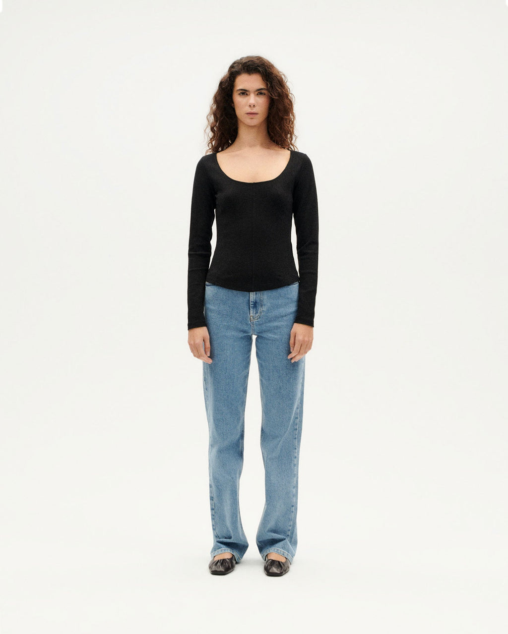Nadia Hemp Top - Black