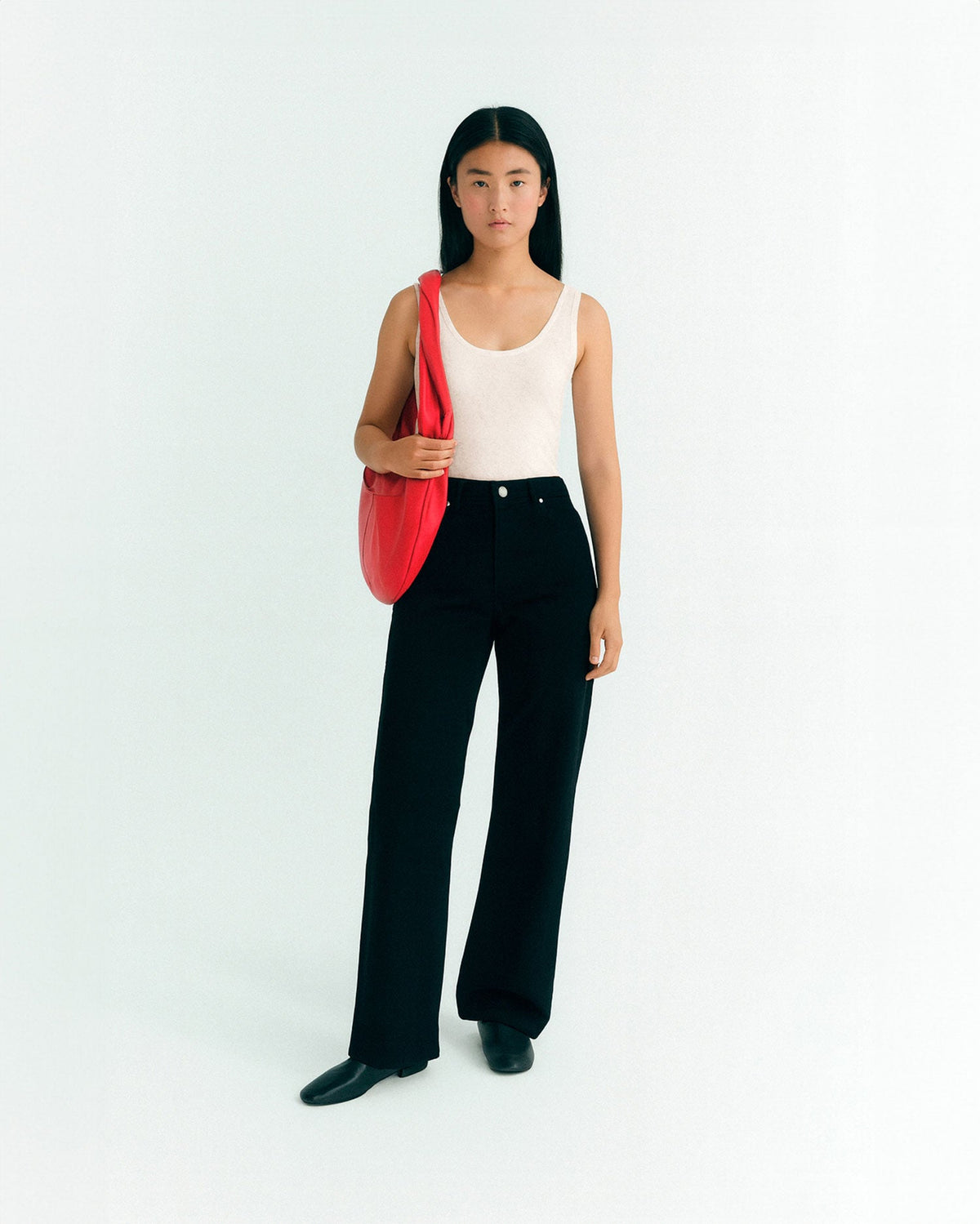 Ecru cashmere tank top Silma - 2