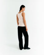 Silma ecru cashmere tank top - 5
