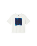 Camiseta blanca art 1 Lucia sostenible  - silueta