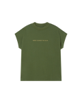 T-Shirt Brodé Voici Le Soleil Volta - Vert