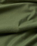 Camiseta verde Here comes the sun sostenible  - silueta 2