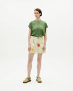 T-Shirt Brodé Voici Le Soleil Volta - Vert