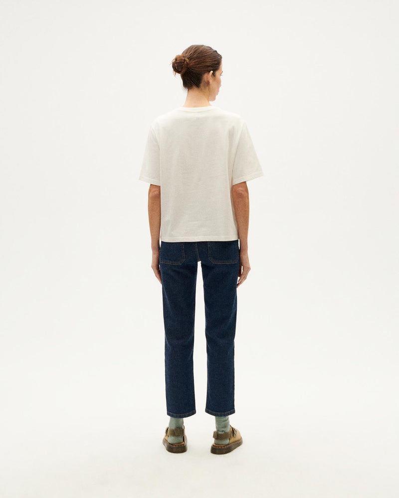 Camiseta blanca funghi Lucia sostenible-4