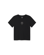 Camiseta negra soleil Ida - silueta 1