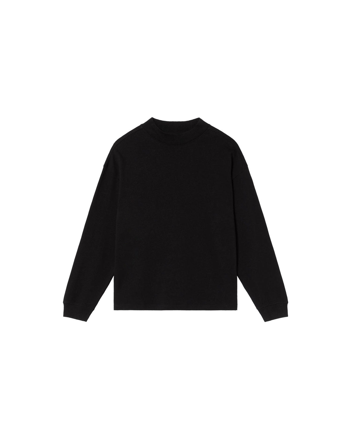 T-Shirt Pesante in Canapa Freire - Nero