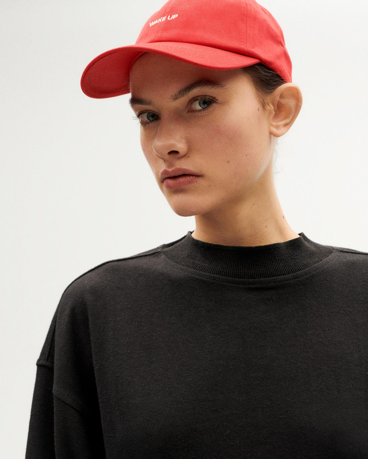 T-Shirt Pesante in Canapa Freire - Nero