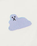 Camiseta blanca bluedog Ida sostenible - silueta 3