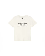 Camiseta blanca classic sol Ida sostenible - silueta 1