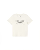 Camiseta blanca classic sol Ida sostenible - silueta 1